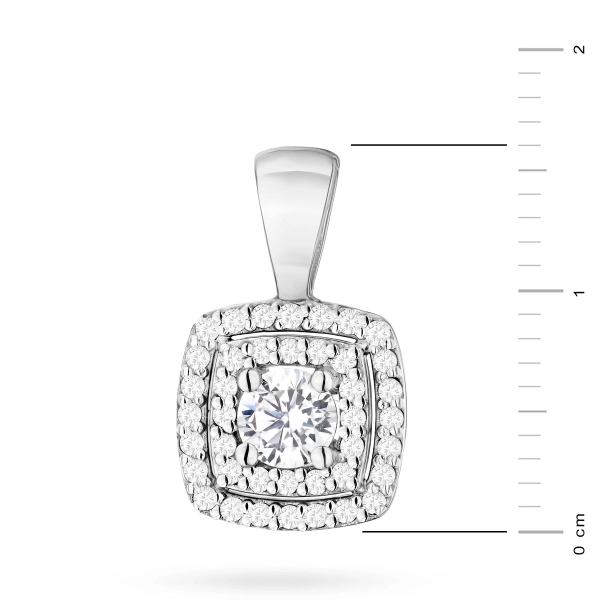 zlatý prívesok s 0,30 ct laboratórnym diamantom a 0,20 ct laboratórnymi diamantmi z0506-ldw-01