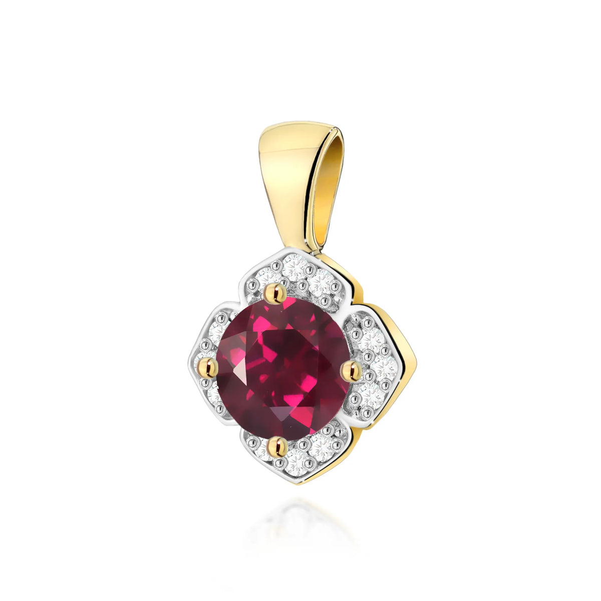 zlatý prívesok s 0,60 ct rodolitom a 0,06 ct diamantmi z0571 rhr 01