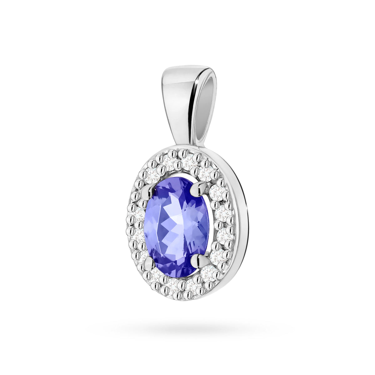 zlatý prívesok so 0,40 ct tanzanitom a 0,08 ct diamantmi z0574-tap-01