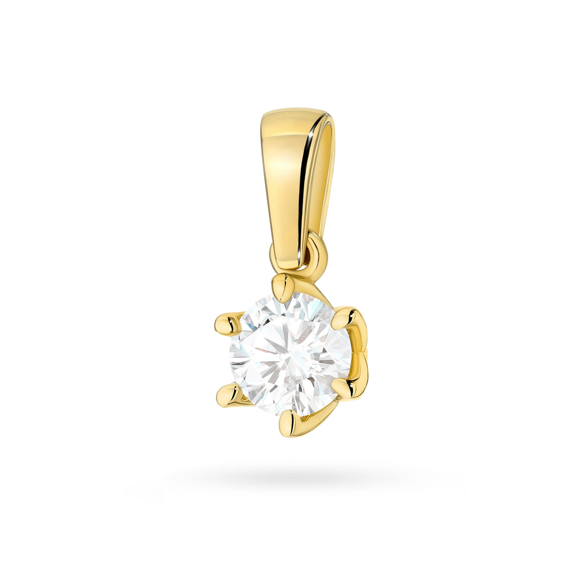zlatý prívesok s 0,50 ct laboratórnym diamantom z0575-ldw-03