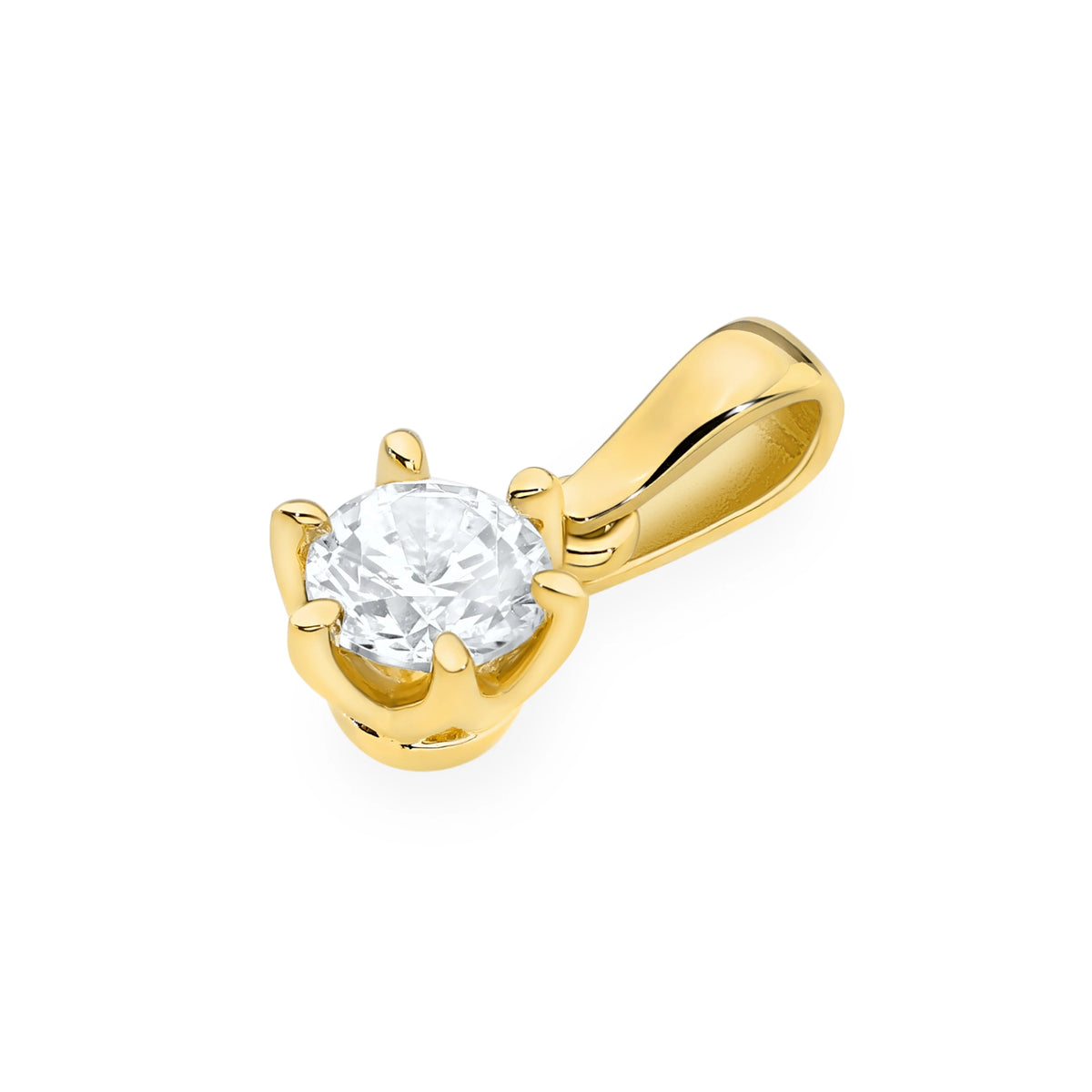 zlatý prívesok s 0,70 ct laboratórnym diamantom z0575-ldw-04