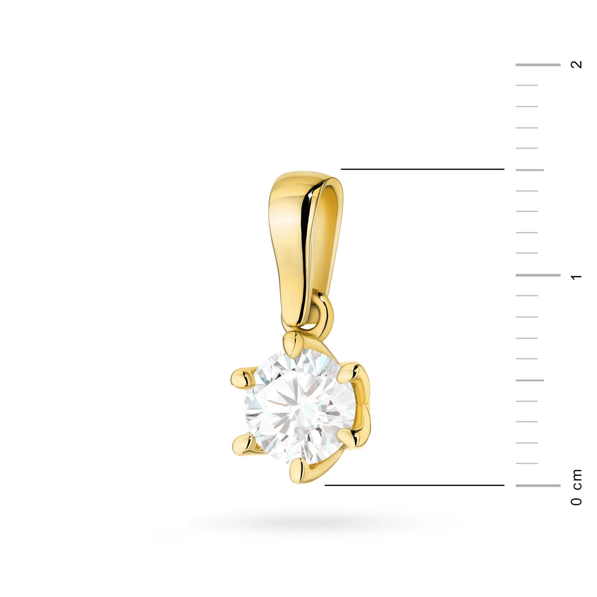 zlatý prívesok s 0,70 ct laboratórnym diamantom z0575-ldw-04