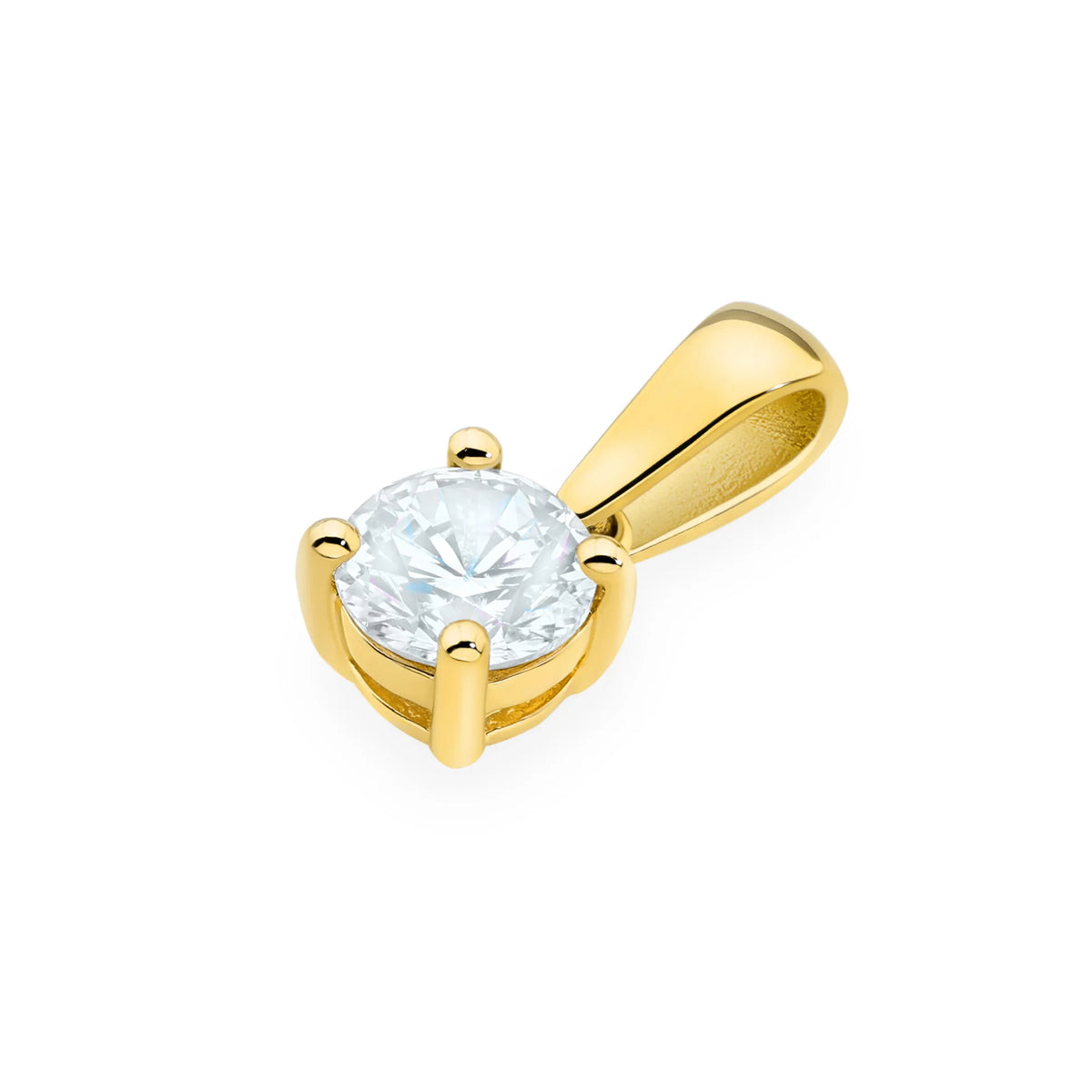 zlatý prívesok s laboratórnymi diamantmi z0576-ldw-04