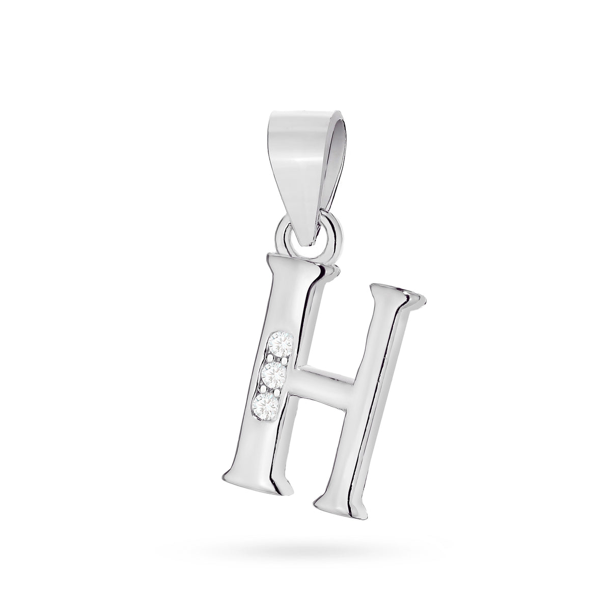 strieborný prívesok so zirkónom h-z703-925-s-h