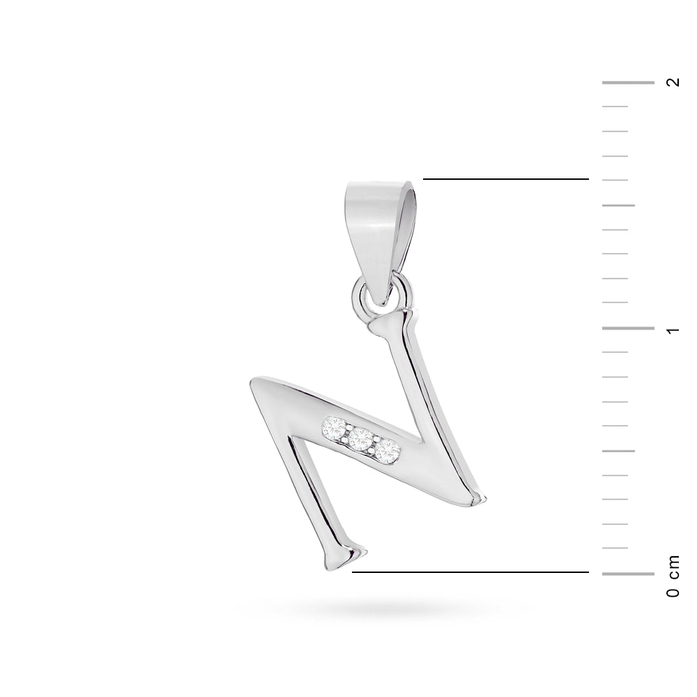 strieborný prívesok so zirkónom n-z703-925-s-n