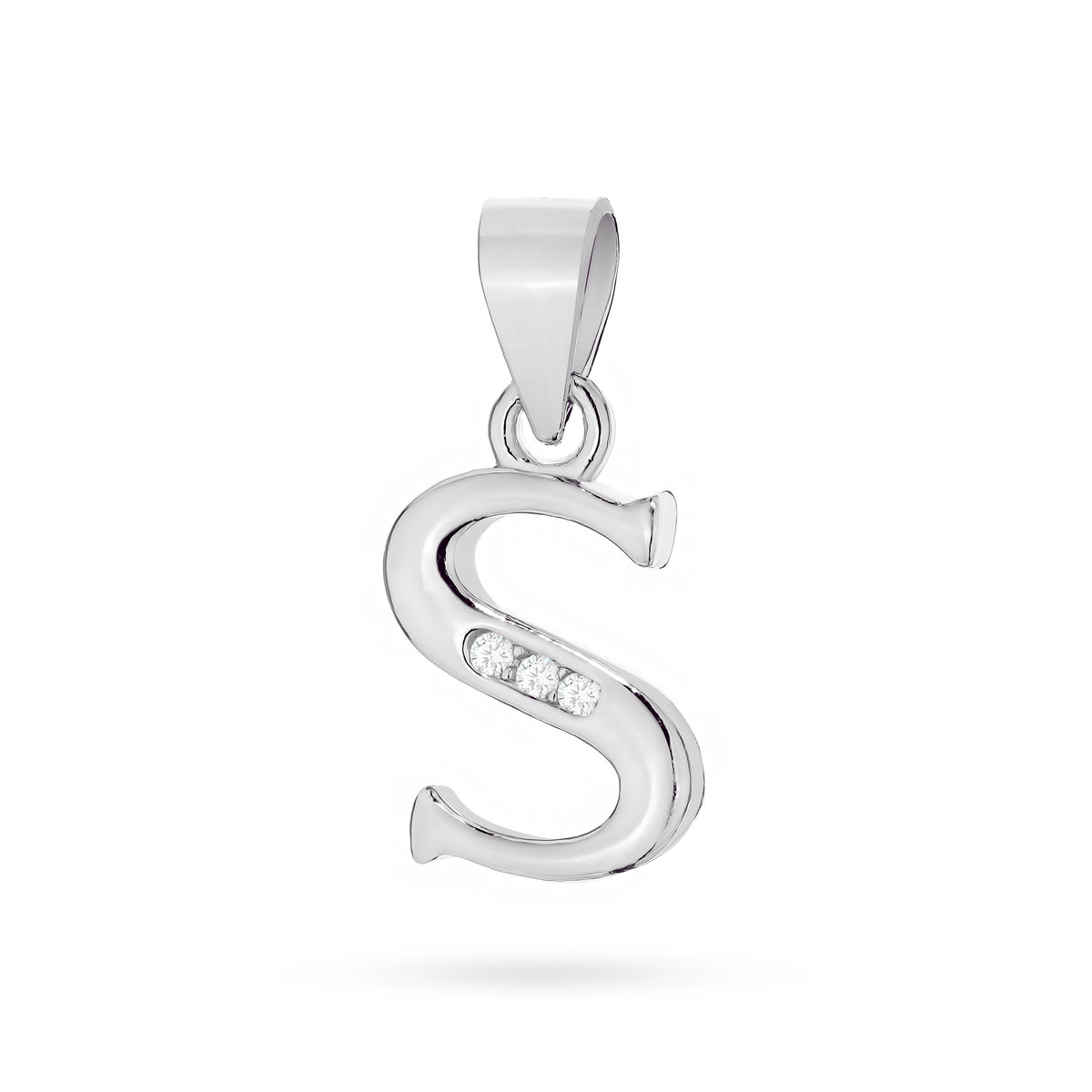 strieborný prívesok so zirkónmi s-z703-925-s-s