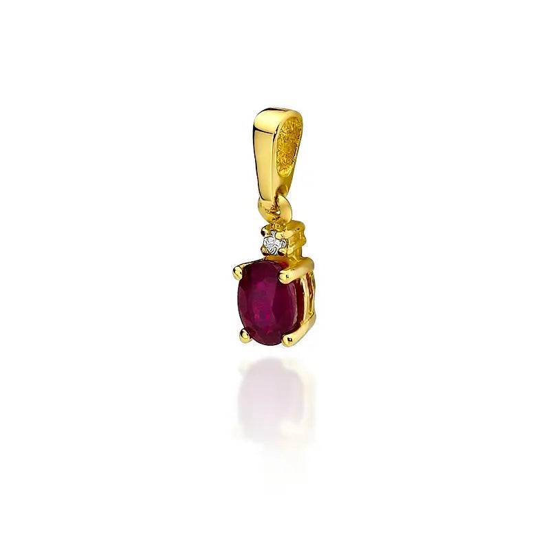 gold-pendant-with-ruby-and-diamond
