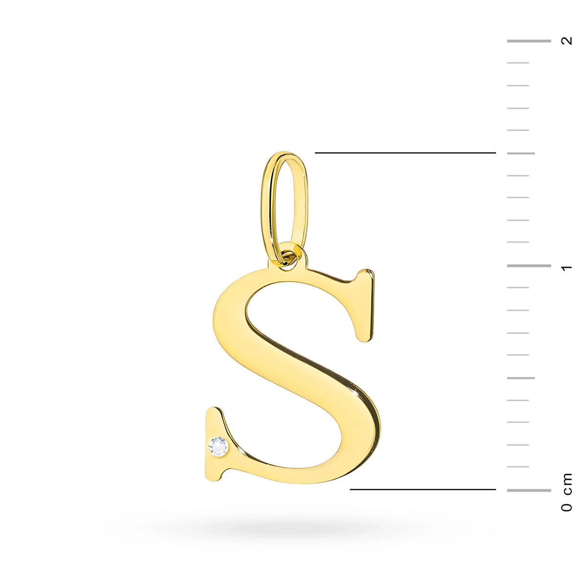 zlatý prívesok s diamantmi 0,005 ct z0069-diw-01-26