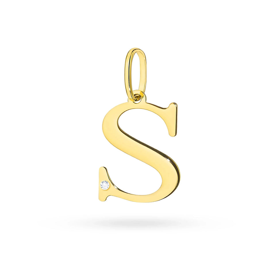 zlatý prívesok s diamantmi 0,005 ct z0069-diw-01-26