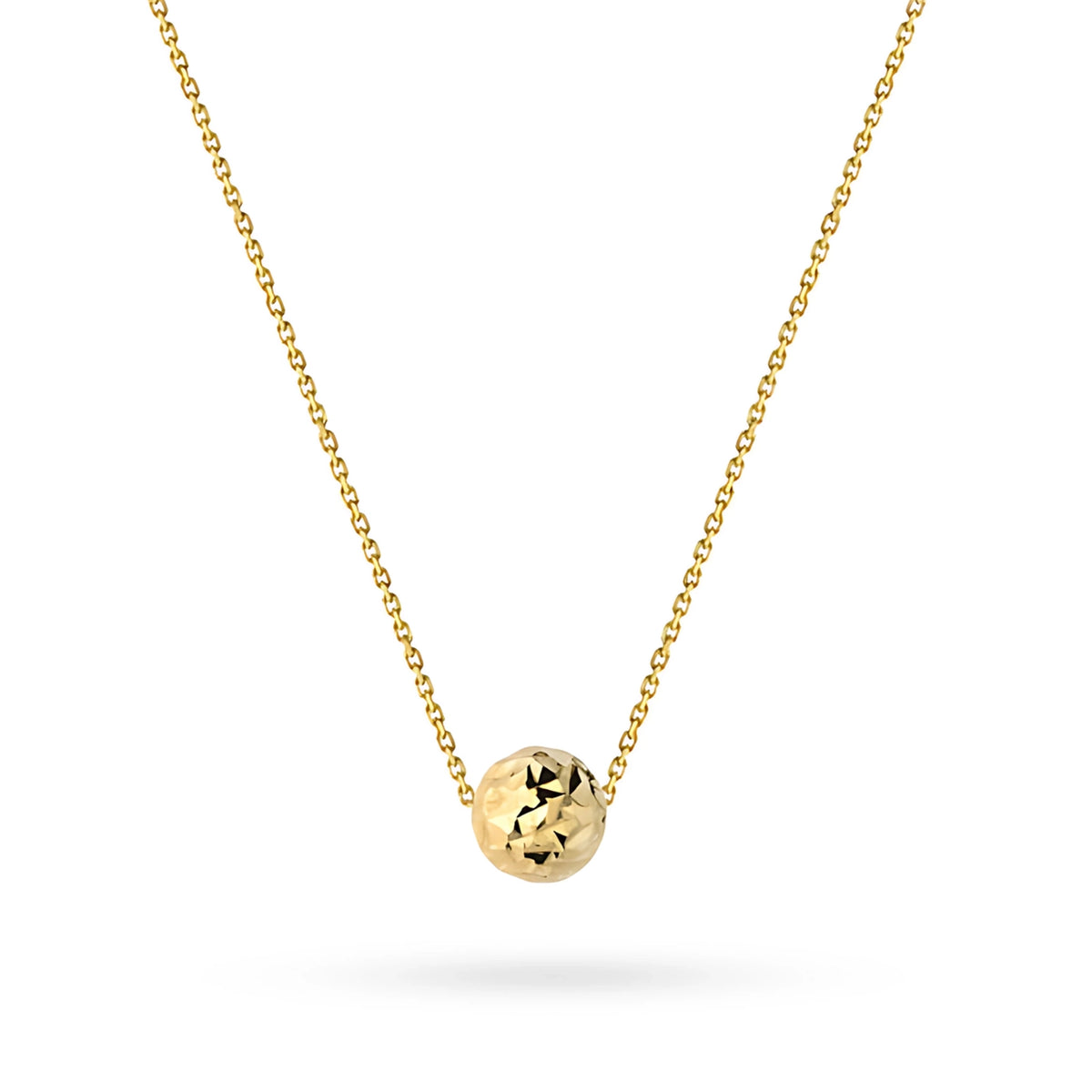 This 14-carat gold necklace is an exclusive accessory. Gold jewellery is an excellent choice for a gift.