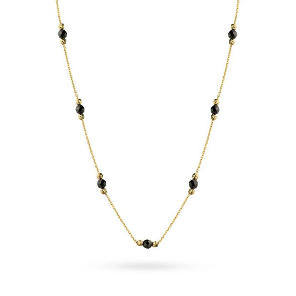This 14-carat gold necklace is an exclusive accessory. Gold jewellery is an excellent choice for a gift.
