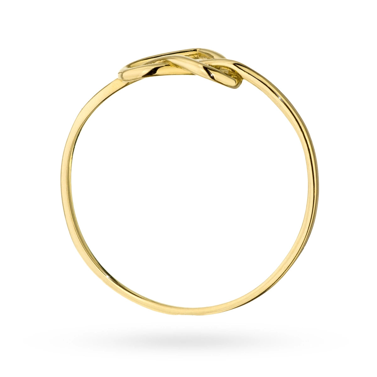 Prsteň zo žltého zlata 14k(585) v tvare srdca. Je zabalený v elegantnej krabičke, ktorá je ideálna na darovanie.