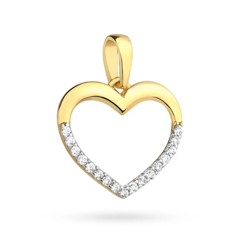 14-carat gold pendant is created by jewelers with exquisite attention to detail. Excellent choice as a gift.