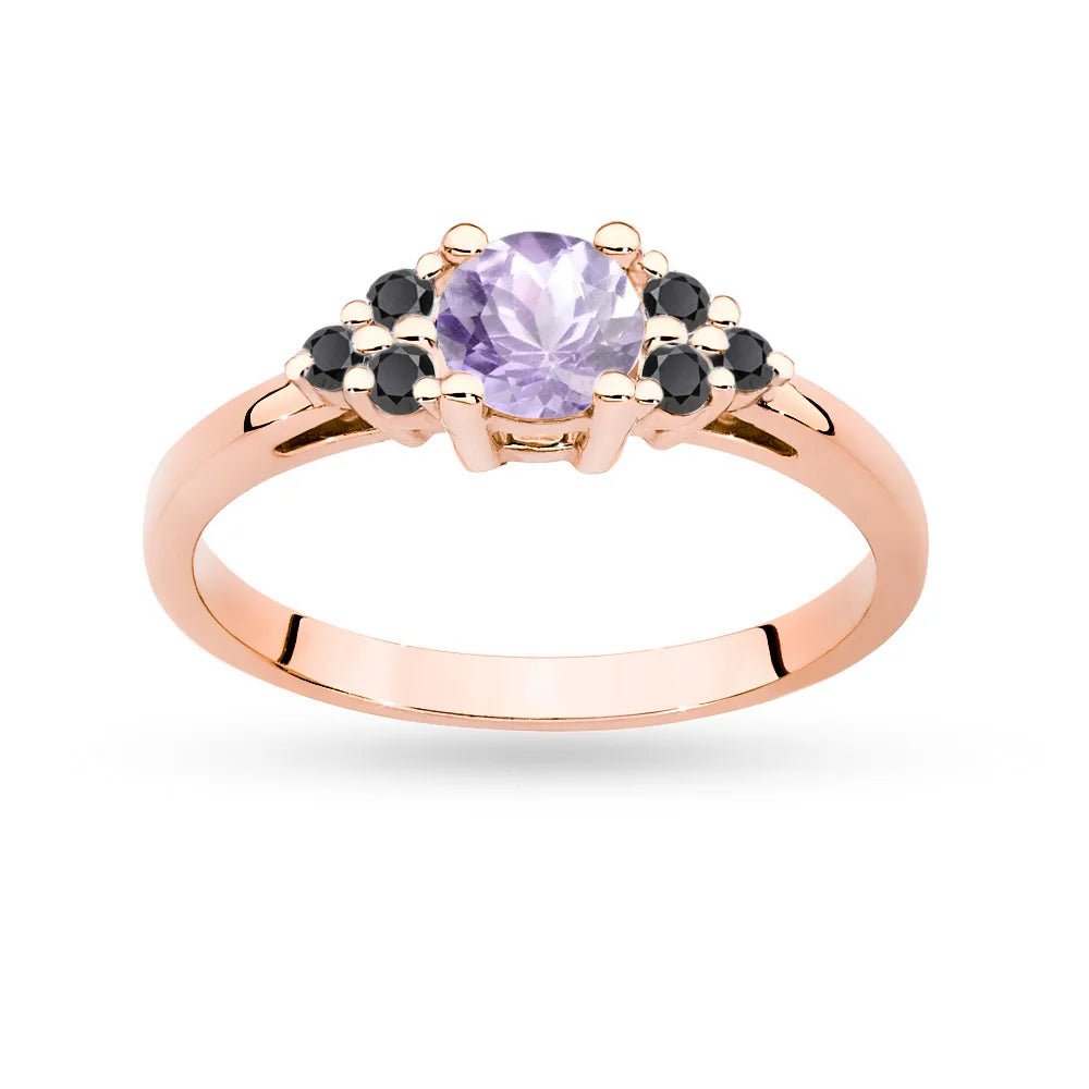 gold-ring-with-amethyst-and-black-diamonds-p127