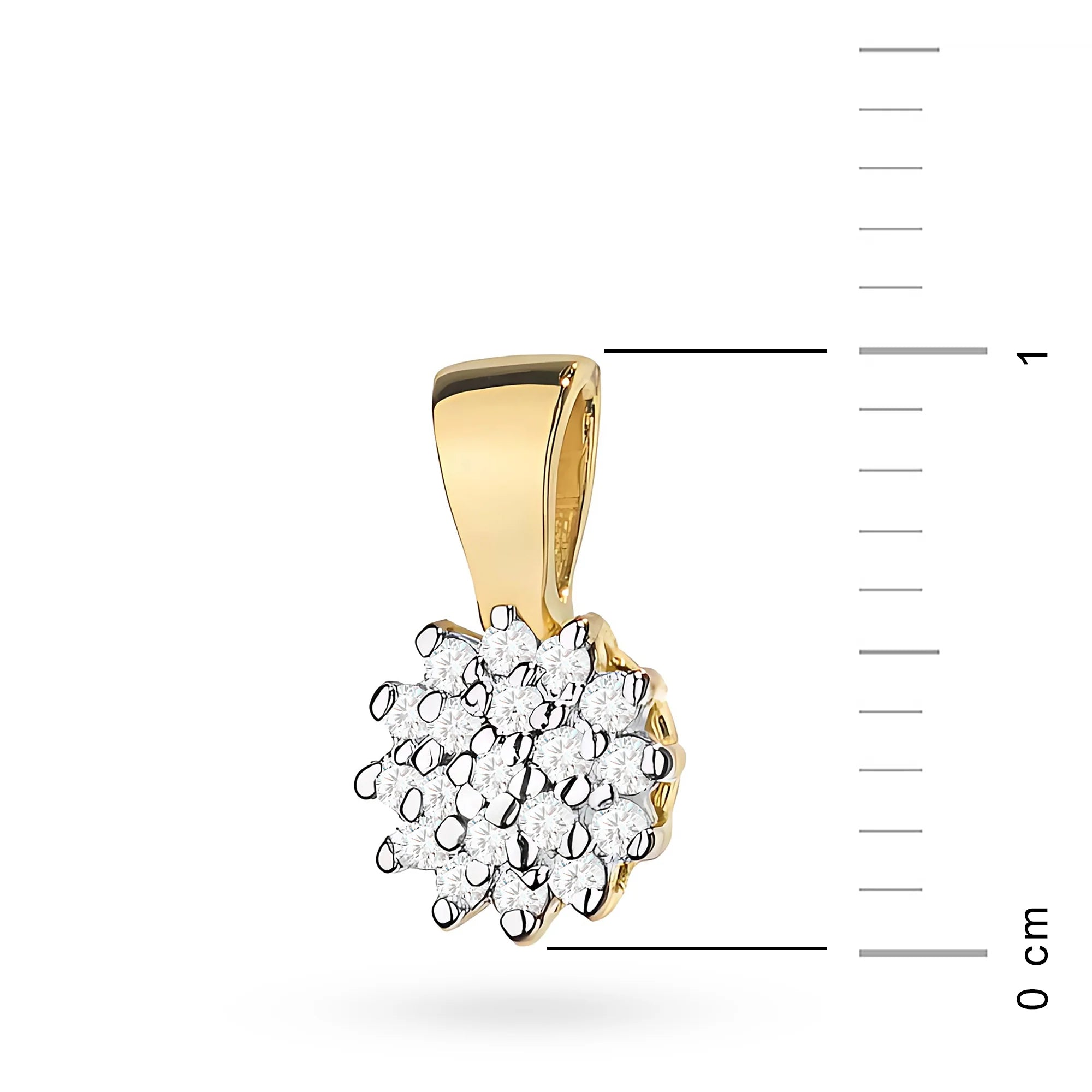 Zlatý prívesok s diamantmi je vyrobený z najkvalitnejšieho 14K (585) zlata. Naša ponuka zahŕňa rôzne druhy retiazok, príveskov alebo náhrdelníkov s kameňmi.