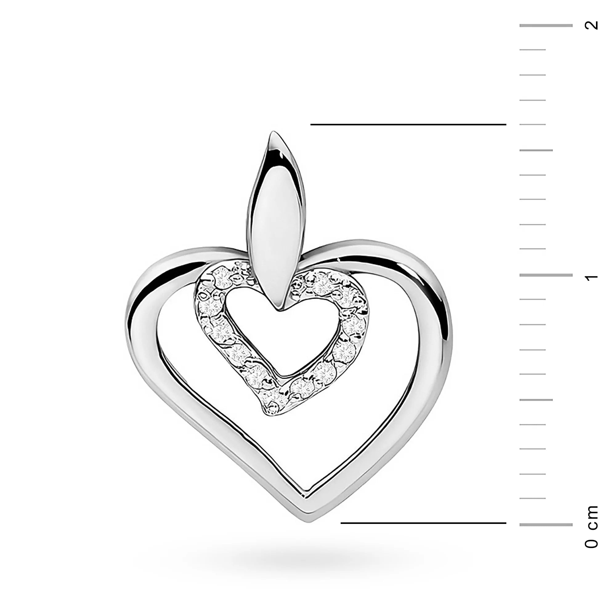 Prívesok vyrobený zo 14K (585) zlata. Náš obchod ponúka retiazky, prívesky, prstene. Osadený 12 diamantmi o hmotnosti 0,06 ct. Jedinečný a nadčasový darček pre ňu.